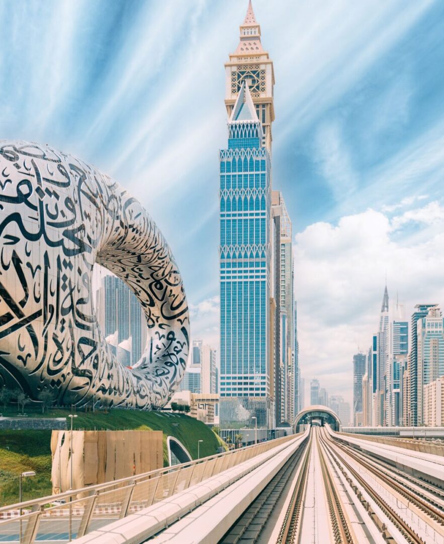 Business centre tower in Dubai